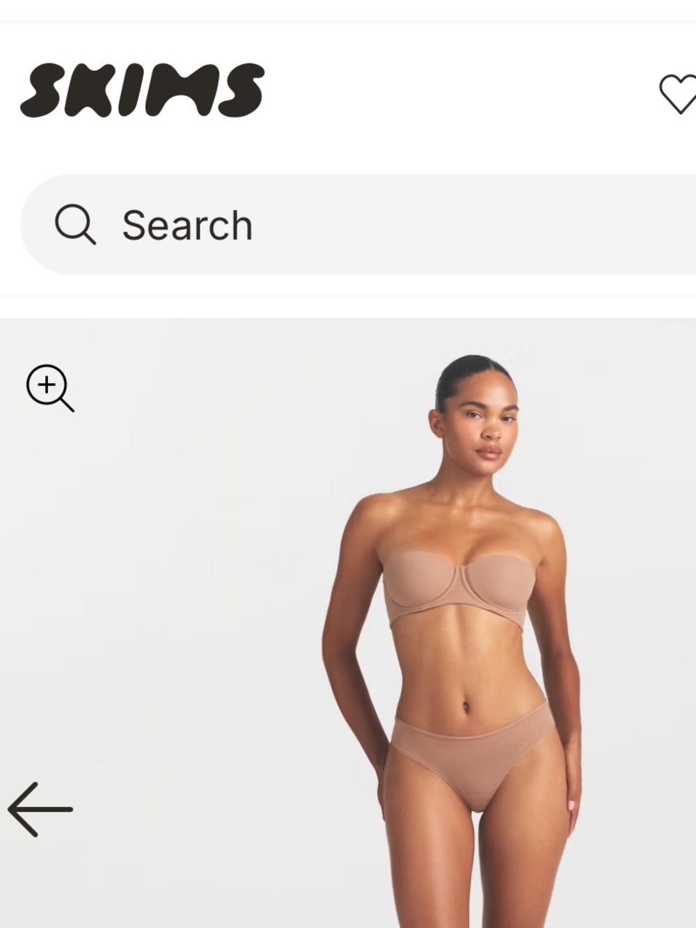 Skims fits everybody strapless bra